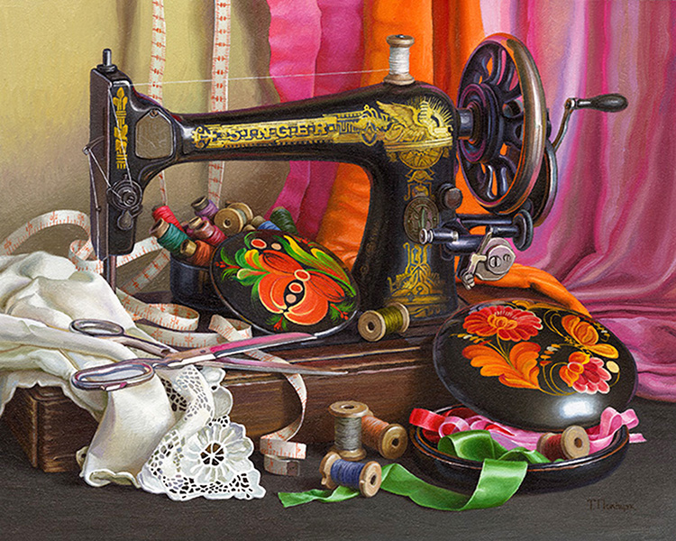 Т. Поліщук. «Швацький натюрморт». 2013. Полотно, олія